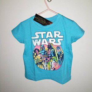 Star Wars baby boy girl graphic t shirt STAR WARS 12 month NEW k-239